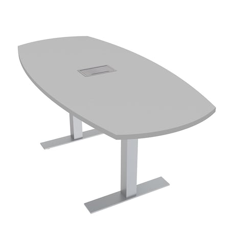 Skutchi Designs 33.5 in W, 69.5 in L, 29 in H, Engineered Wood Top, Grey HAR-ABOT-34X70-T-ELEC-XD01